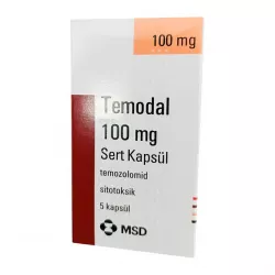 Темодал капс. 100мг 5шт фото