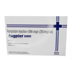 Ромиплостим Энплейт аналог :: Augplat 250мкг лиоф. для п/к введения флакон №1 фото